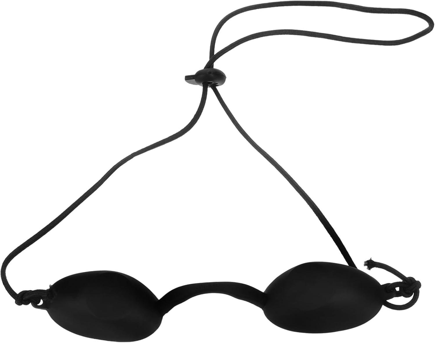 Baluue Led Eye Protection Goggles Led Light Eye Protection Goggles - Silicone Ipl Safety Red Blue Light Sunbed for Patients in Ipl, (Black) image number 3