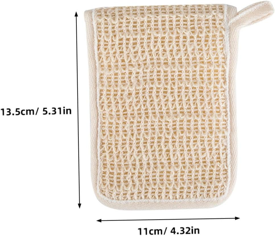 HEALEEP 2Pcs Soap Pouches Exfoliating Mesh for Bathing Portable Soap Bags Home and Travel Use image number 1