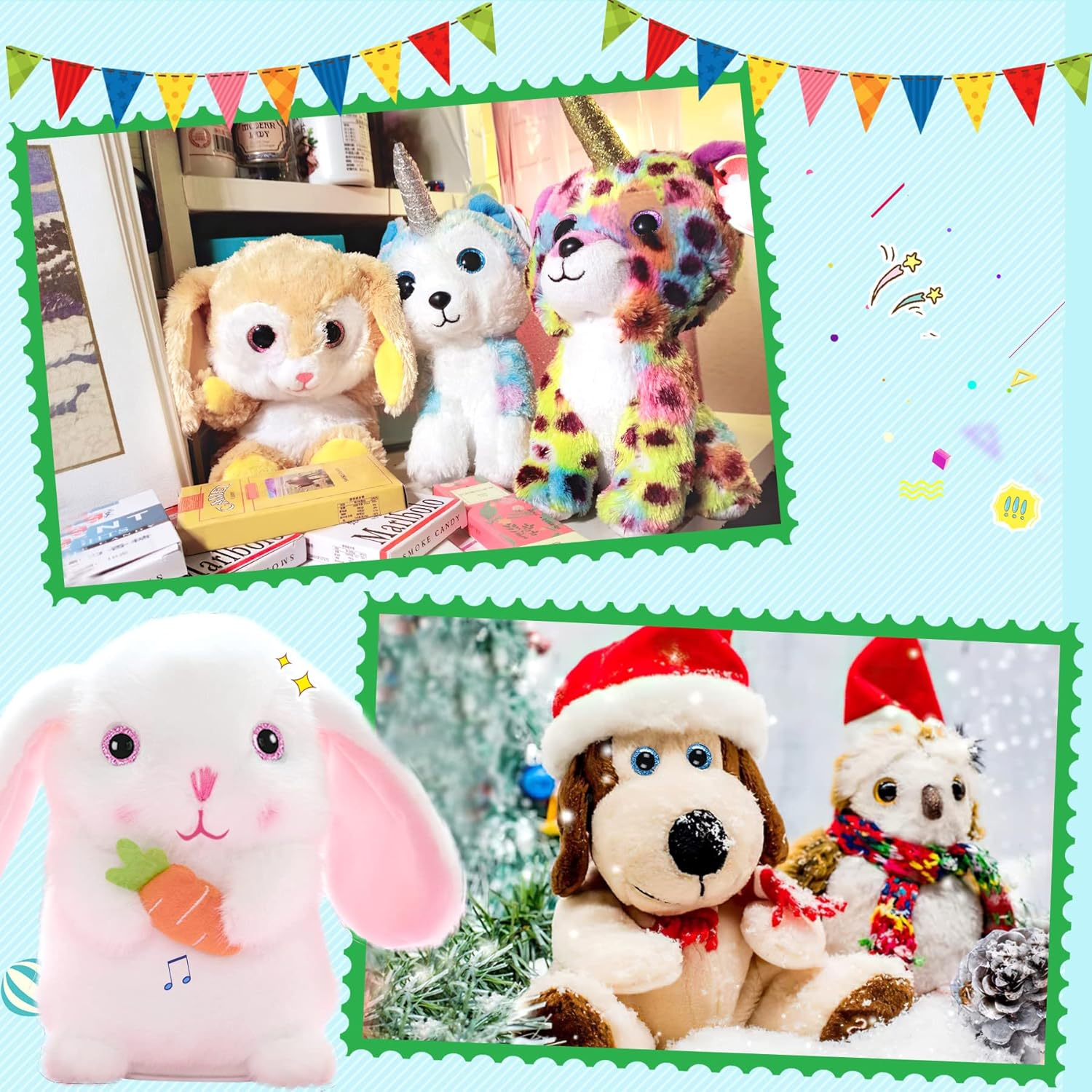 UPINS 90Pcs Safety Eyes and Noses for Amigurumi Large Plastic Craft Crochet Eyes for Stuffed Animals DIY Puppet Bear Toy Doll Making Supplies - Multicolor-1 image number 5