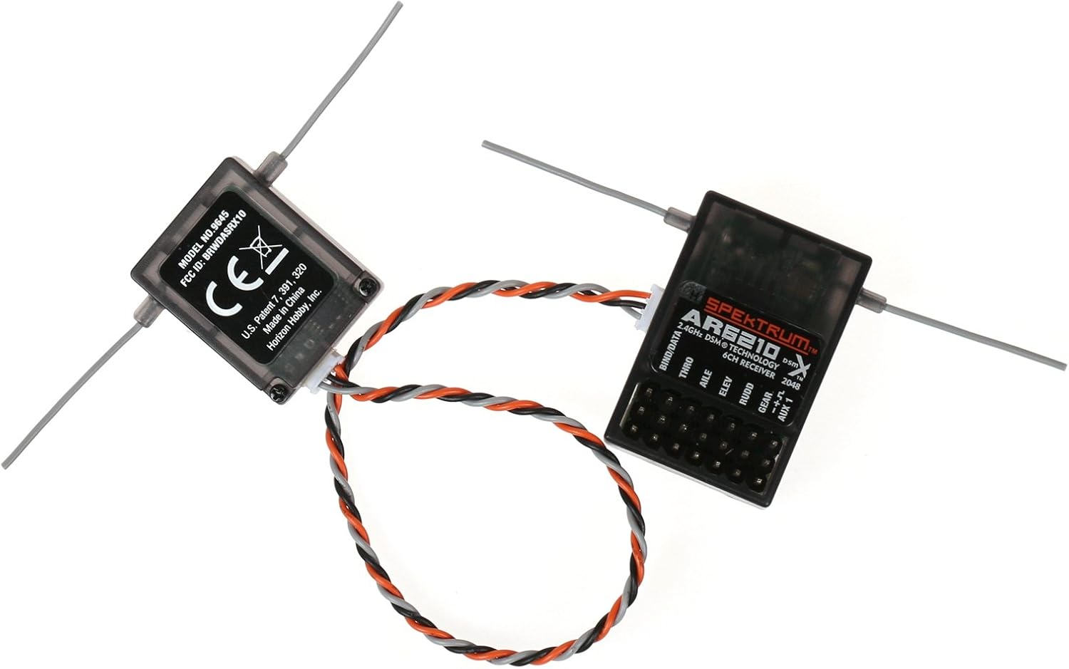 LICHIFIT AR6210 DSMX Receiver RX Support DSM2 for JR Spektrum Transmitter TX RC image number 5