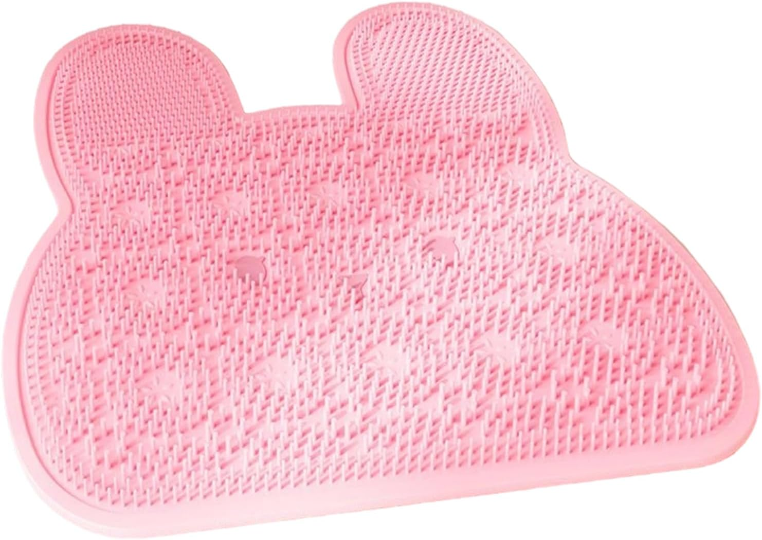 Shower Foot Scrubber | Bunny Silicone Non-Slip Cleaner | Silicone Shower Foot Brush Pad | for Massage Cleaning Adults Elderly Kids Family Home Bath Tub Floor Apartment Dorm