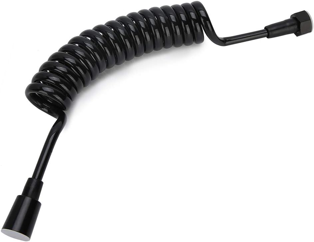 Shower Hose, 2M Flexible Telescopic Sprayer Expandable Extension Tubing Handheld Showerhead Attachment Adapters Bathtub Replacement Tube Toilet Pipe for Outdoor Indoor Washing Hair Baby Bathing Washer image number 5