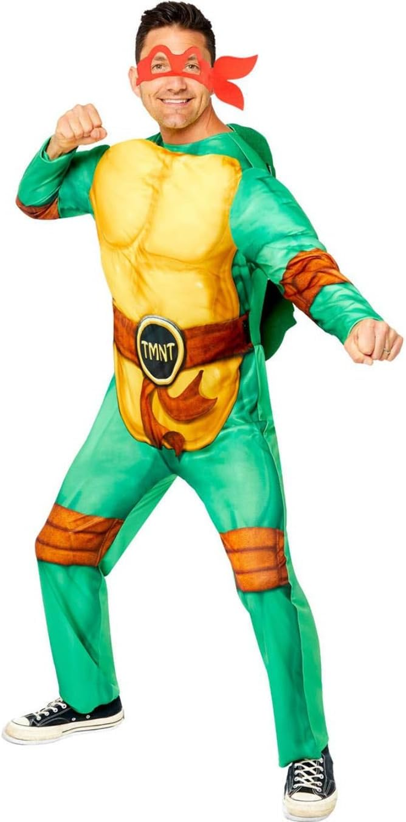 Amscan Mutant Ninja Turtles Teenage Men'S Costume, Medium