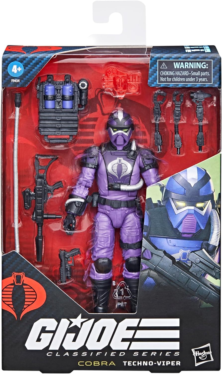 G.I. Joe Classified Series #117, Techno-Viper, Collectible 6 Inch Action Figure with 8 Accessories image number 6