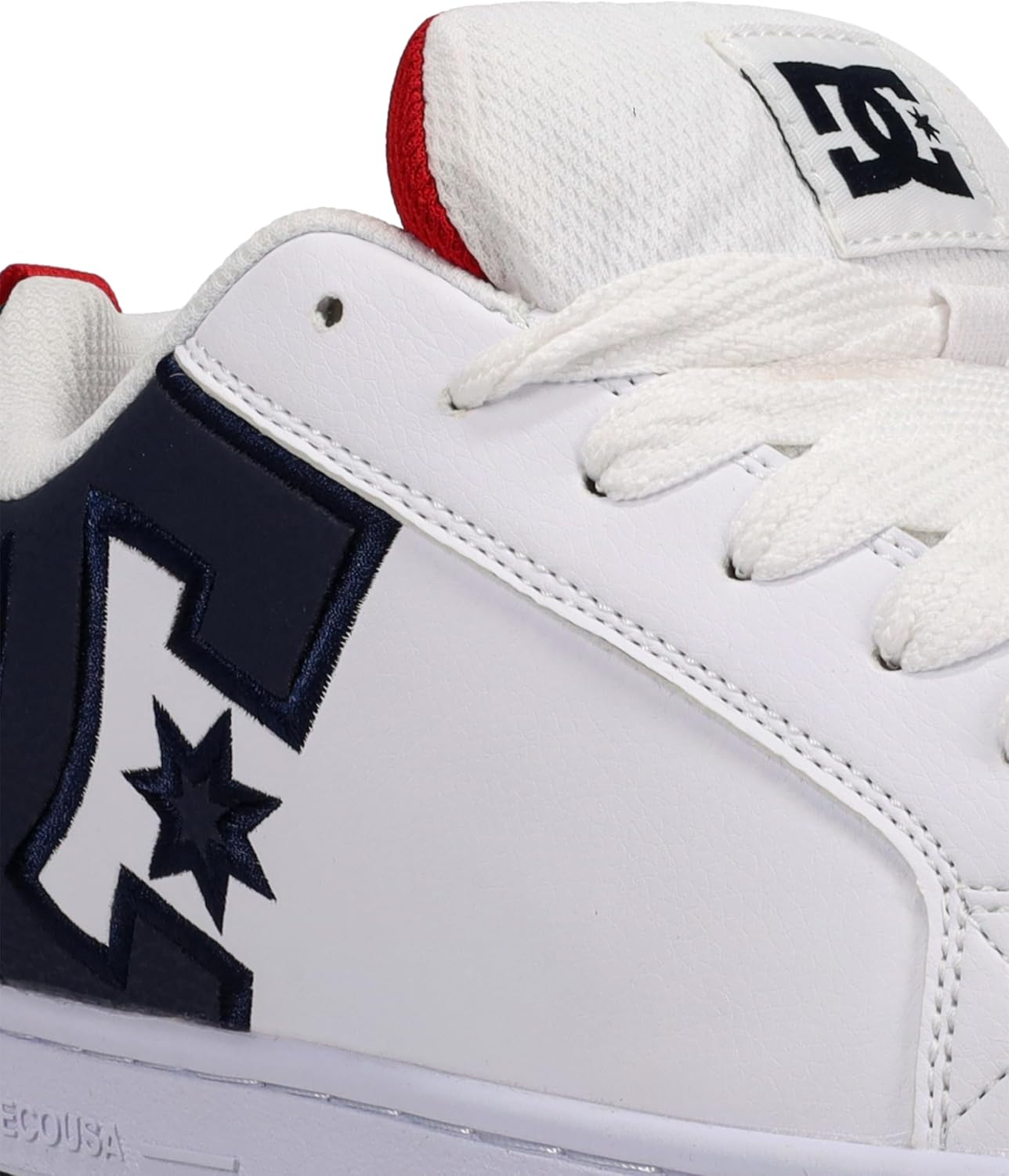 DC Men'S Court Graffik Skate Shoe, Black/Blue image number 5