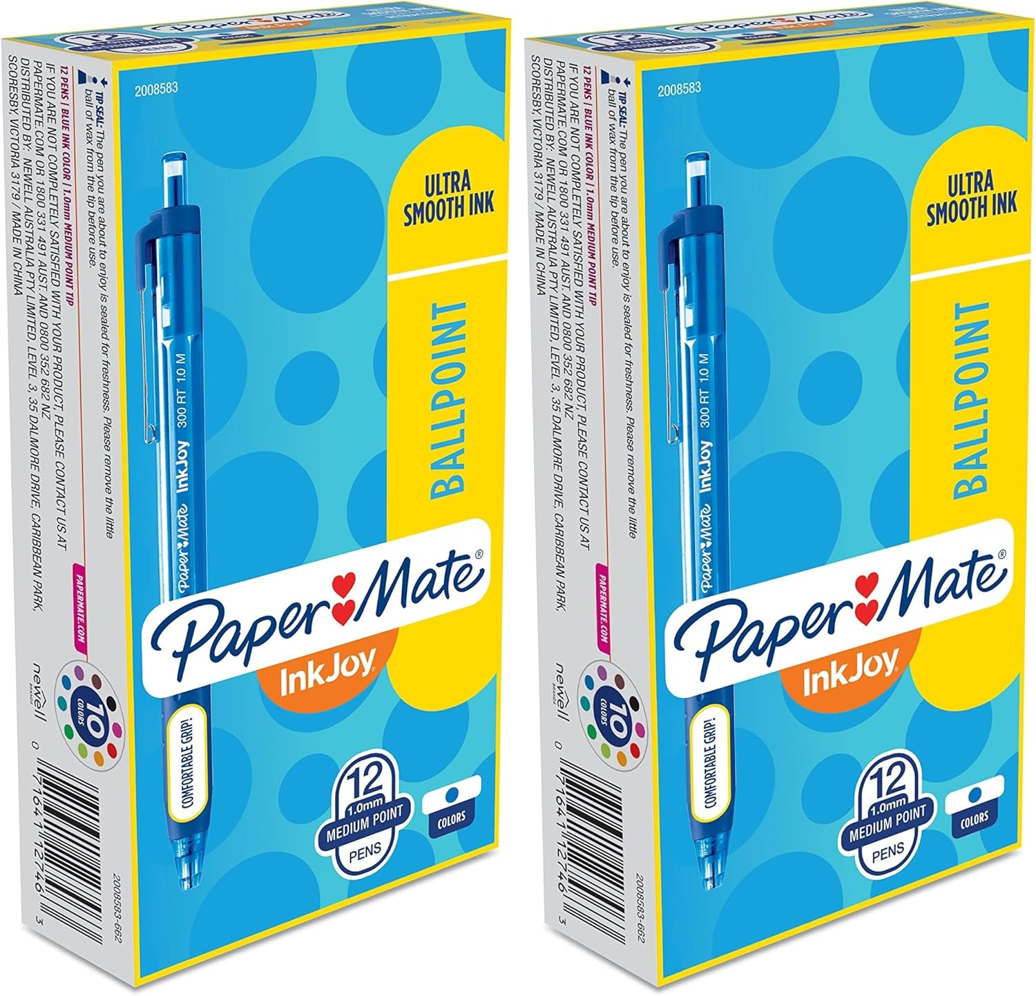 Paper Mate Ink Joy 300RT Blue 12-Pack