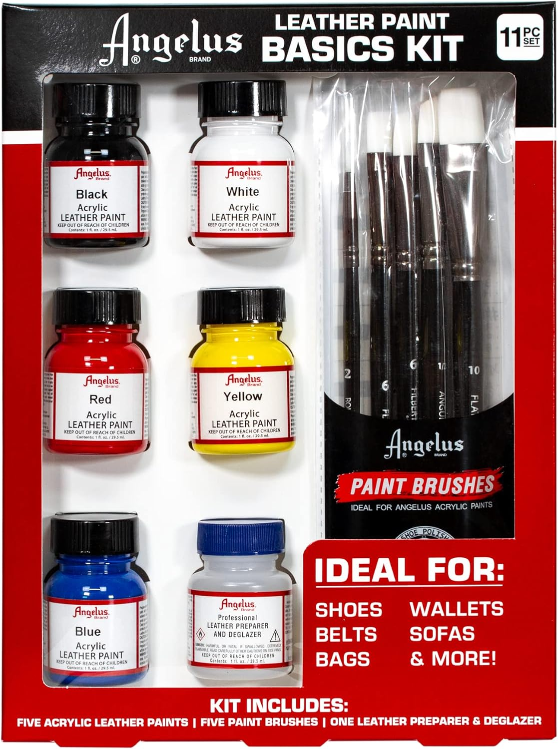 Angelus Leather Paint Basics Kit image number 3