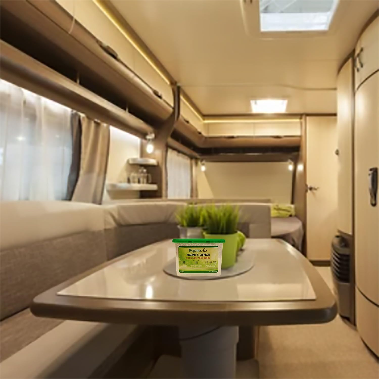 Regenerair Moisture Absorber Dehumidifier Purifier Unscented 8 Pack for Closet Bathroom Laundry Kitchen Office Condensation Mold image number 4