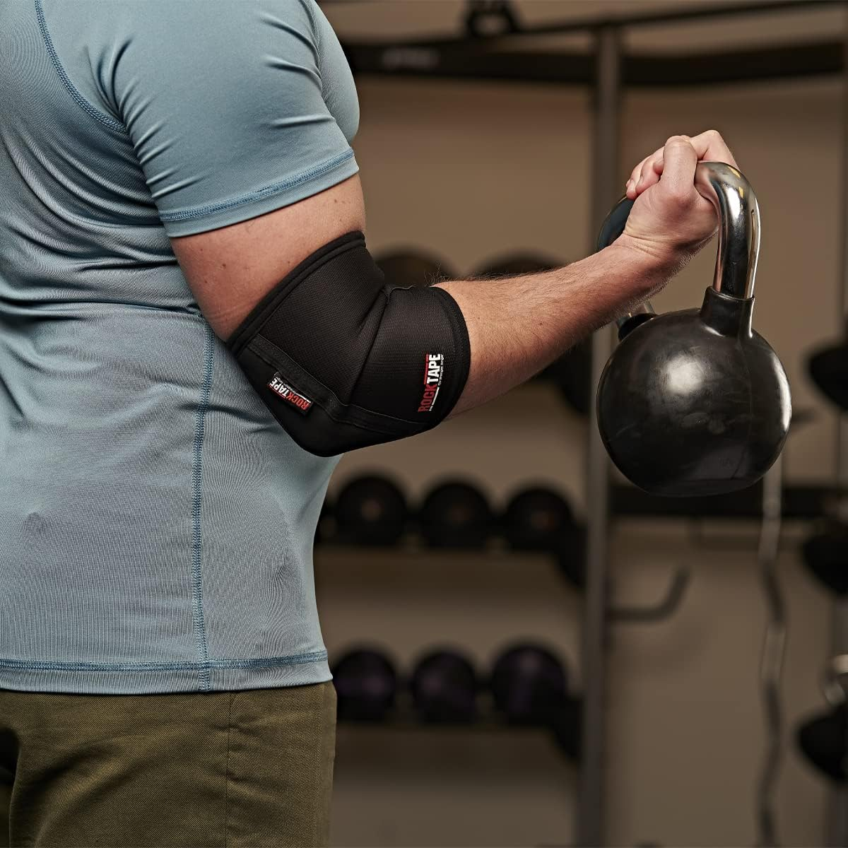 Rocktape ASSASSINS ELBOW SLEEVES ASSASSINS ELBOW SLEEVESLARGE BLACK