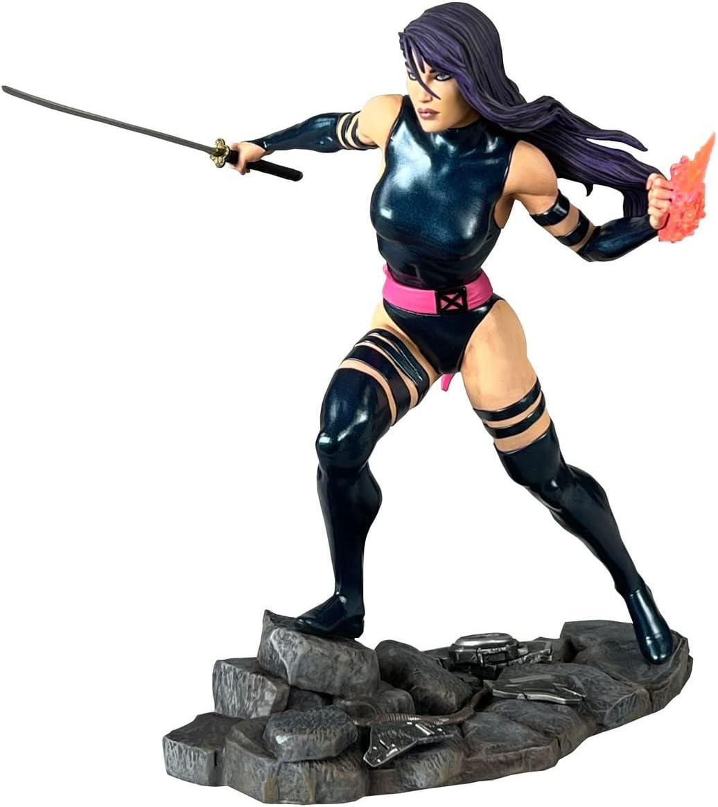Diamond Select Toys Marvel Gallery Comic Psylocke PVC Statue, 10-Inch Size image number 3