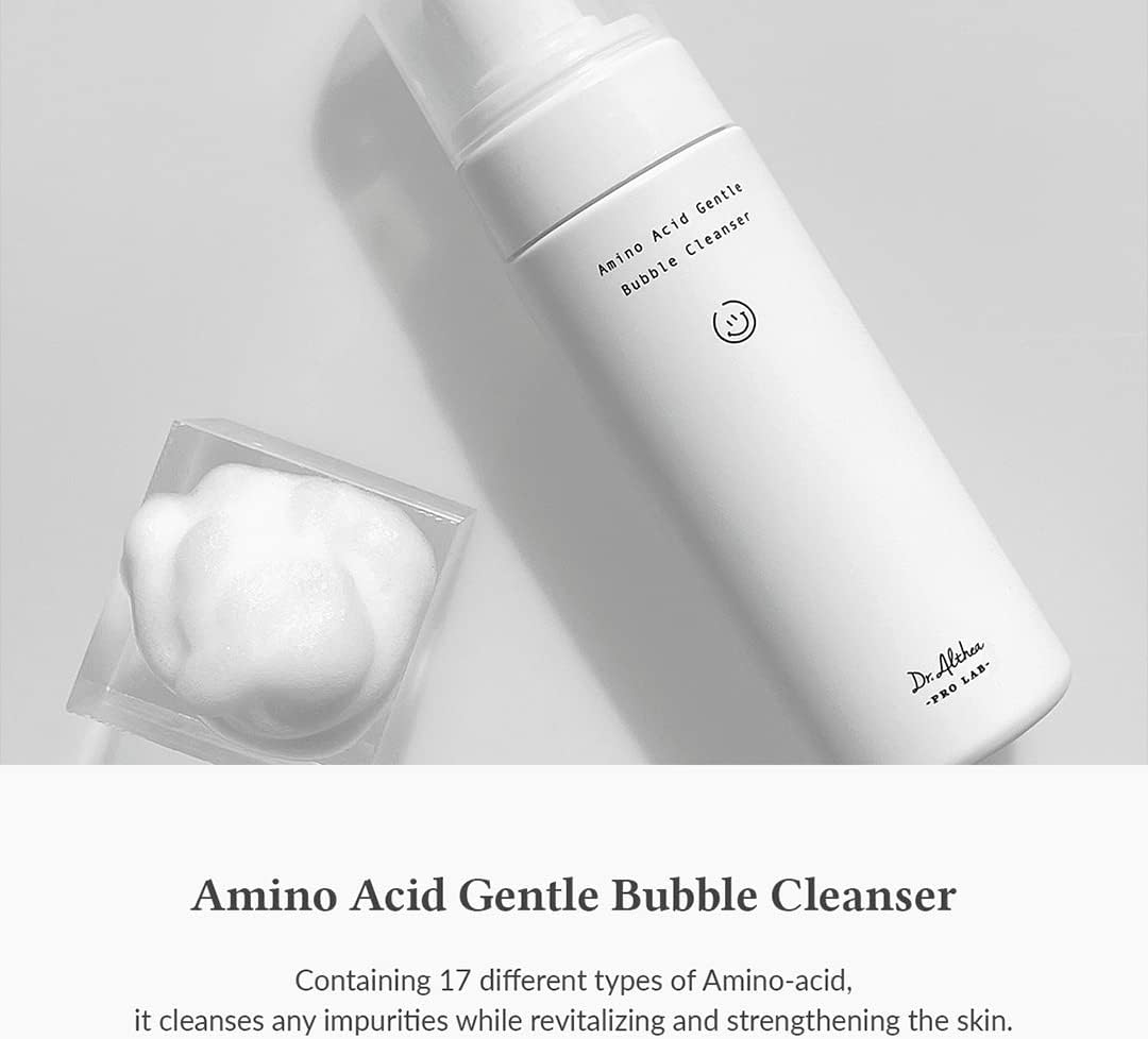 Dr.Althea Amino Acid Gentle Bubble Cleanser | Foam Cleanser | Daily Gentle Face Wash for Sensitive Skin | Vegan Korean Skin Care | 4.73 Fl Oz image number 5