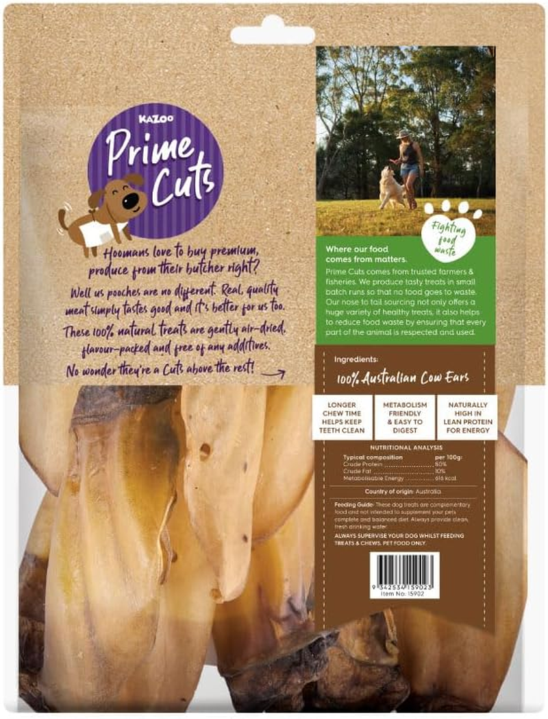 Kazoo Prime Cuts Aussie Beef Ears - 7Pk