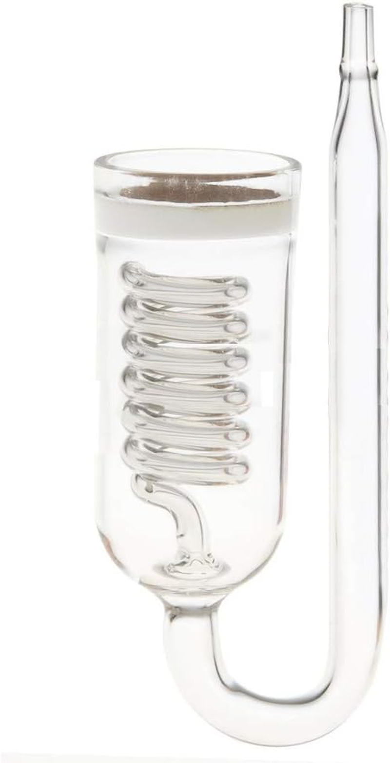 Twister Glass Pollen CO2 Diffuser Spiral Refiner, DIY for Freshwater Planted Aquarium Fish Tank Aquatic Plants