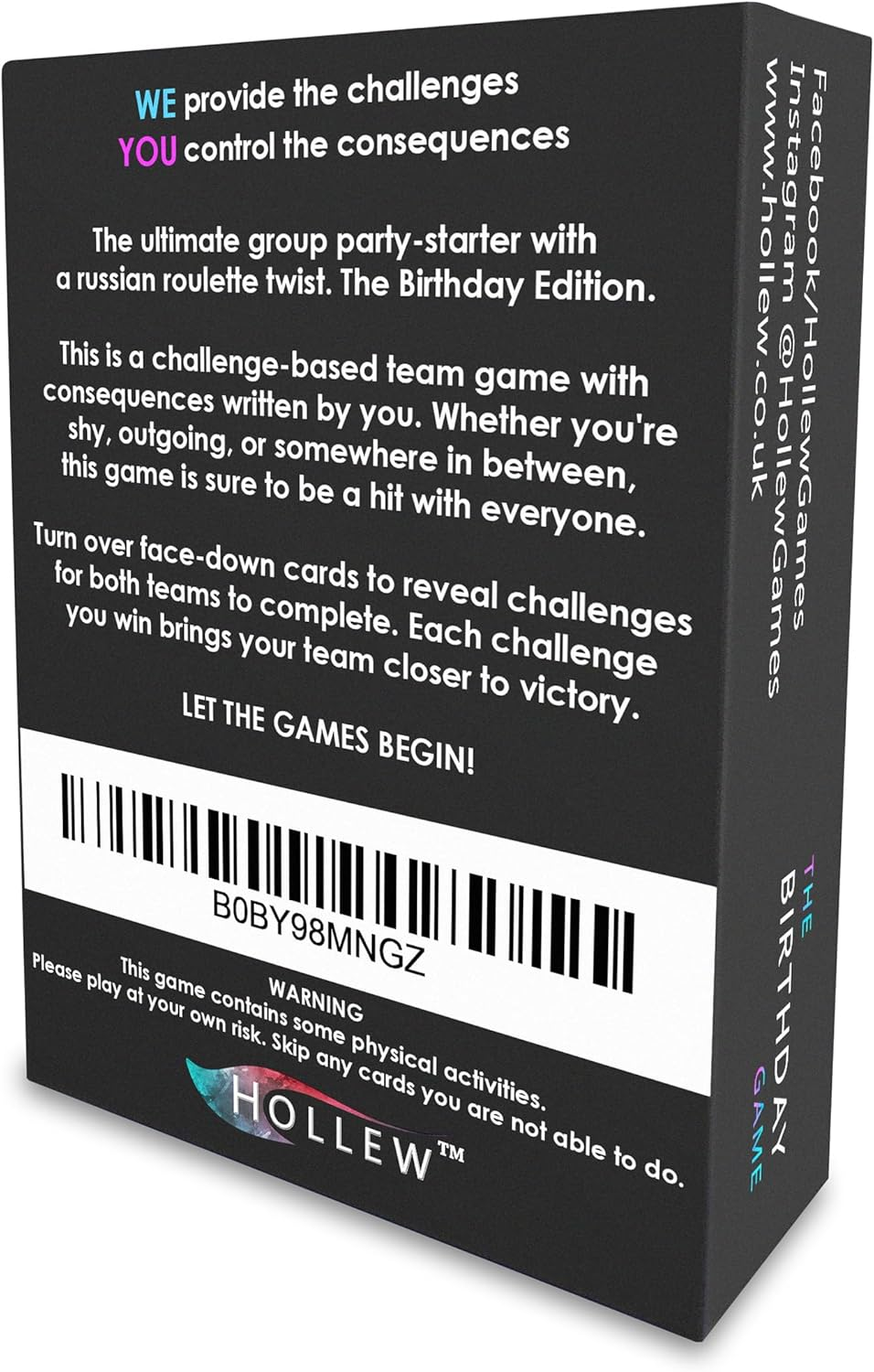 The Outrageous Birthday Card Game | Adult Games for Birthdays | Party Games | Birthday Gifts for Women & Men, Party Gift Ideas for Him or Her, Boyfriend and Girlfriend | Fun Card Games for Adults image number 5