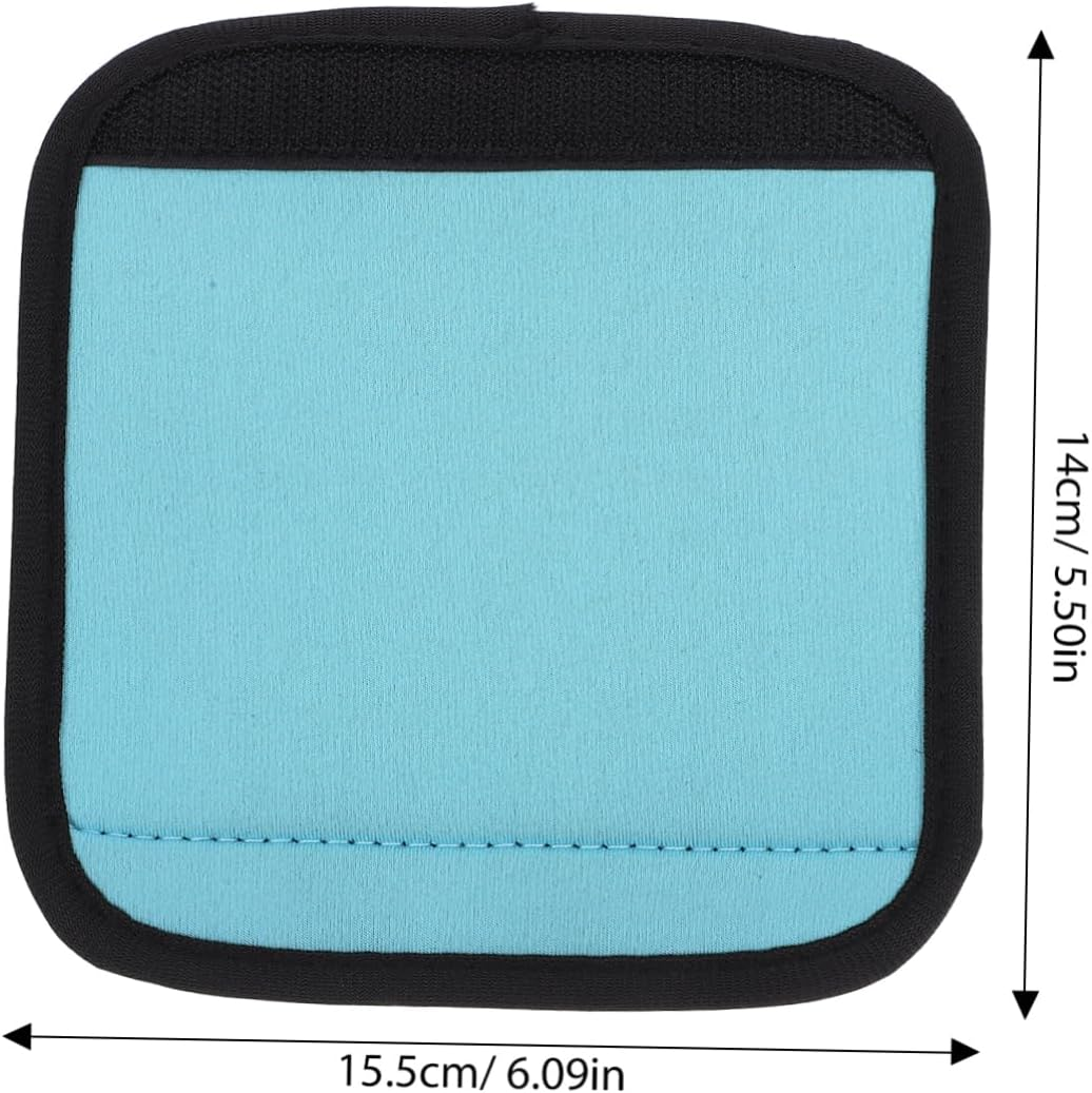 LALADEFIEE Protective Suitcase Handle Wrap Sturdy Bag Handle Cover Neoprene Grip for Heavy Luggage