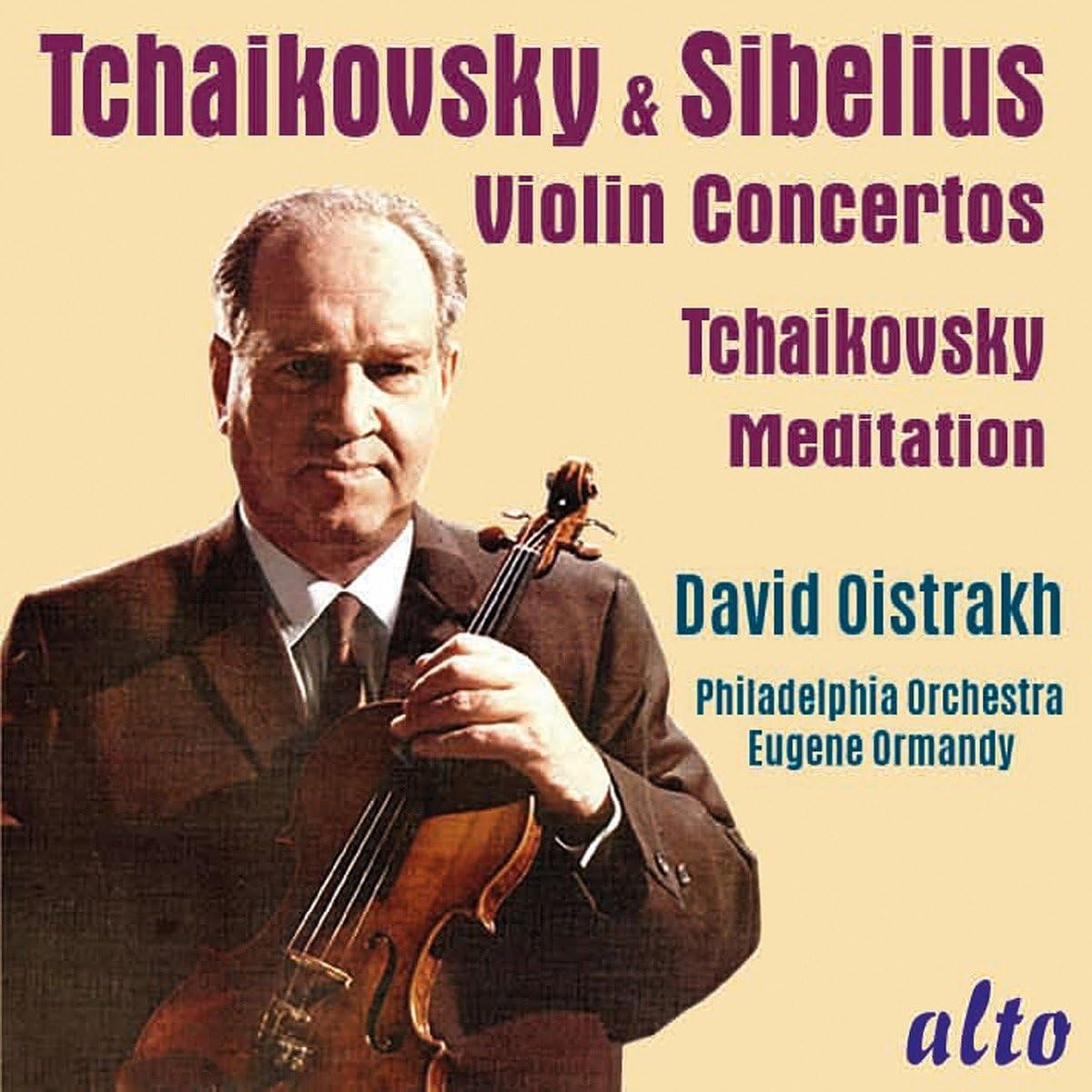 Tchaikovsky & Sibelius Violin Concertos Meditation from Souvenir D'Un image number 1