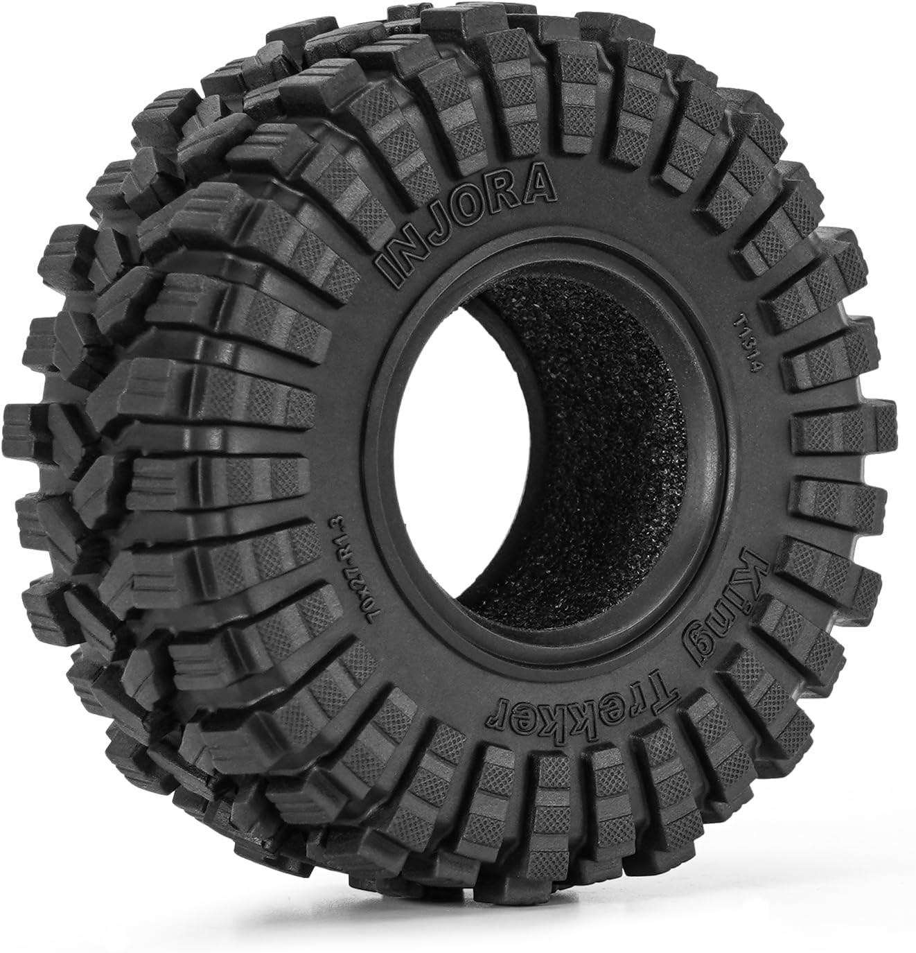 INJORA King Trekker S5 1.3 Inch All-Terrain Tyre for 1/18 1/24 RC Crawler Car Upgrade (T1314)