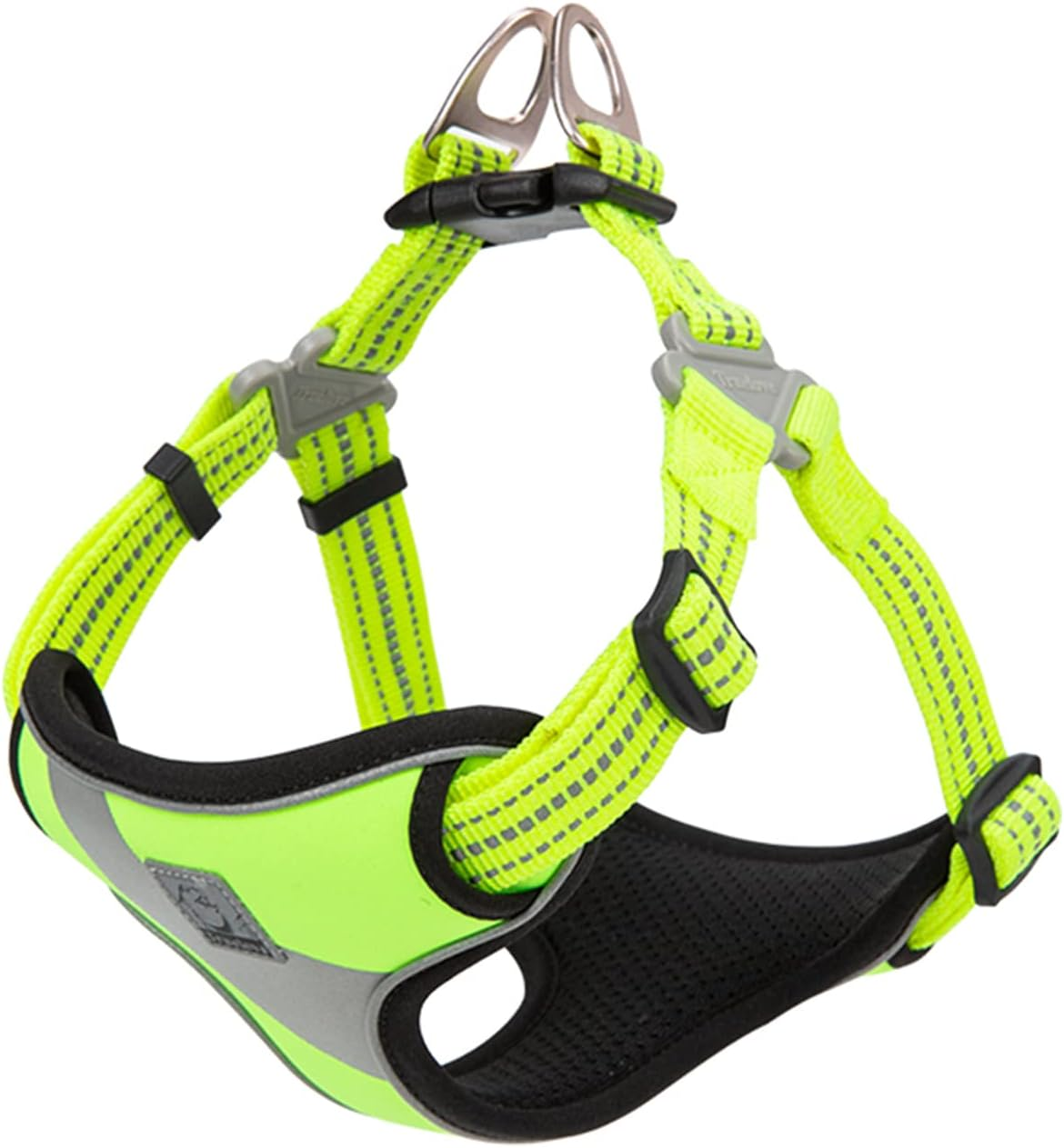 TRUE LOVE Dog Harness TLH5991 anti Pull Safety Vest Step-In Style Harness for More Comfort and Less Tug Reflective Pet Harness by Truelove Blue