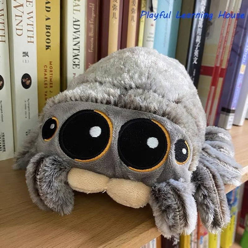 A New Soft and Cute Spider Plush Toy for Young Boys and Girls as A, Room Decoration image number 5