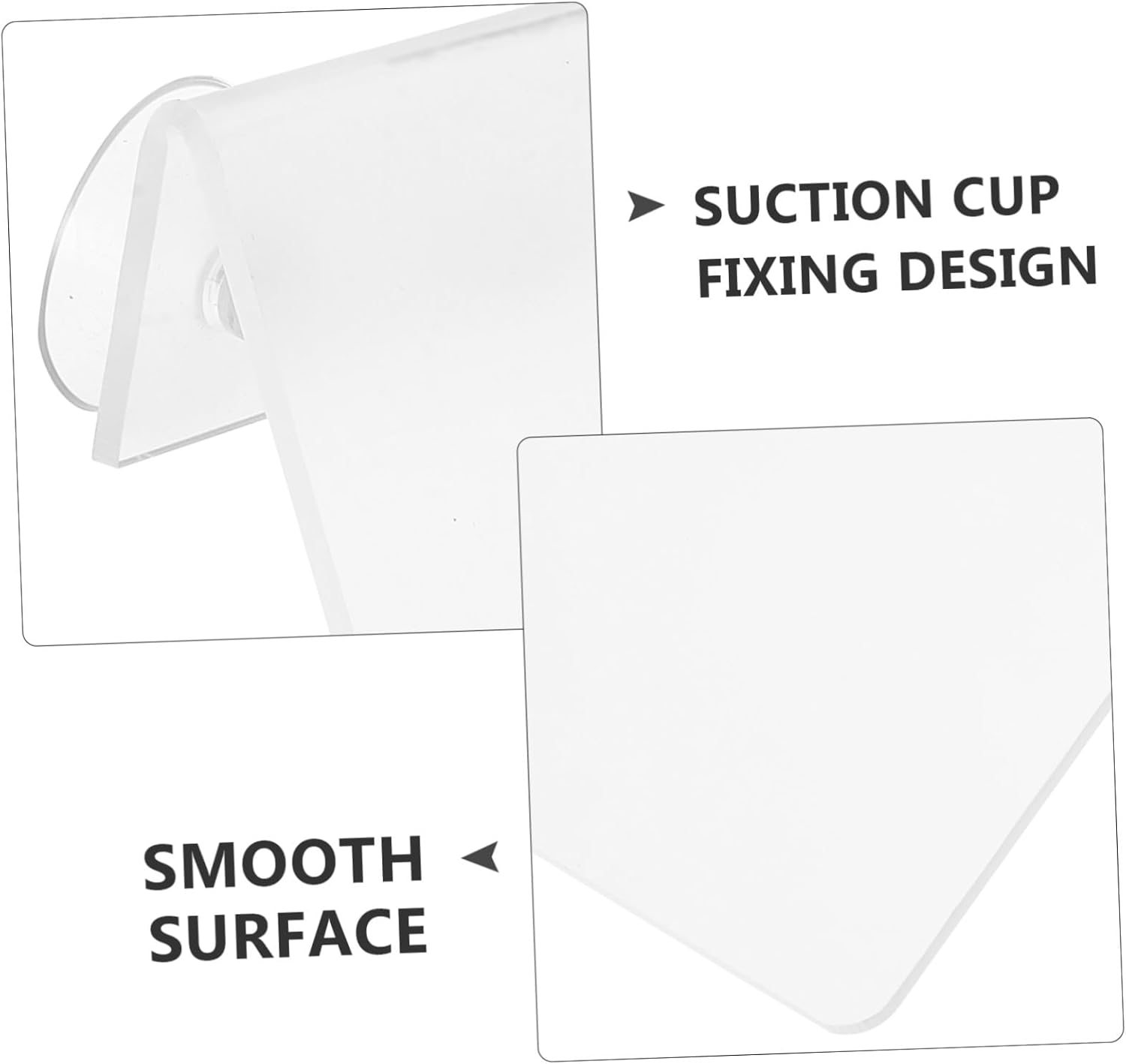 UPKOCH Fish Spawning Plate with Suction Cups Lightweight Acrylic Breeding Board for Aquarium Spawning Convenient Safety Breeding Suitable for Fish Tanks and Aquatic Pets