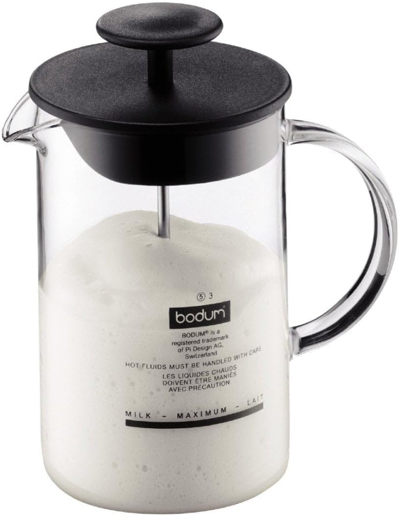 Bodum Milk Frother Latteo, Black, 1446-01, 250Ml image number 2