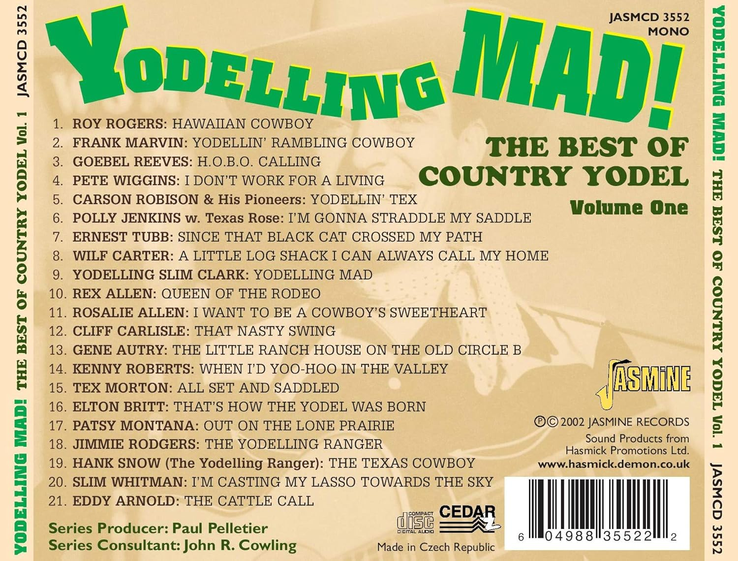 Yodeling Madi: the Best of Country Yodel, Vol. 1 image number 1