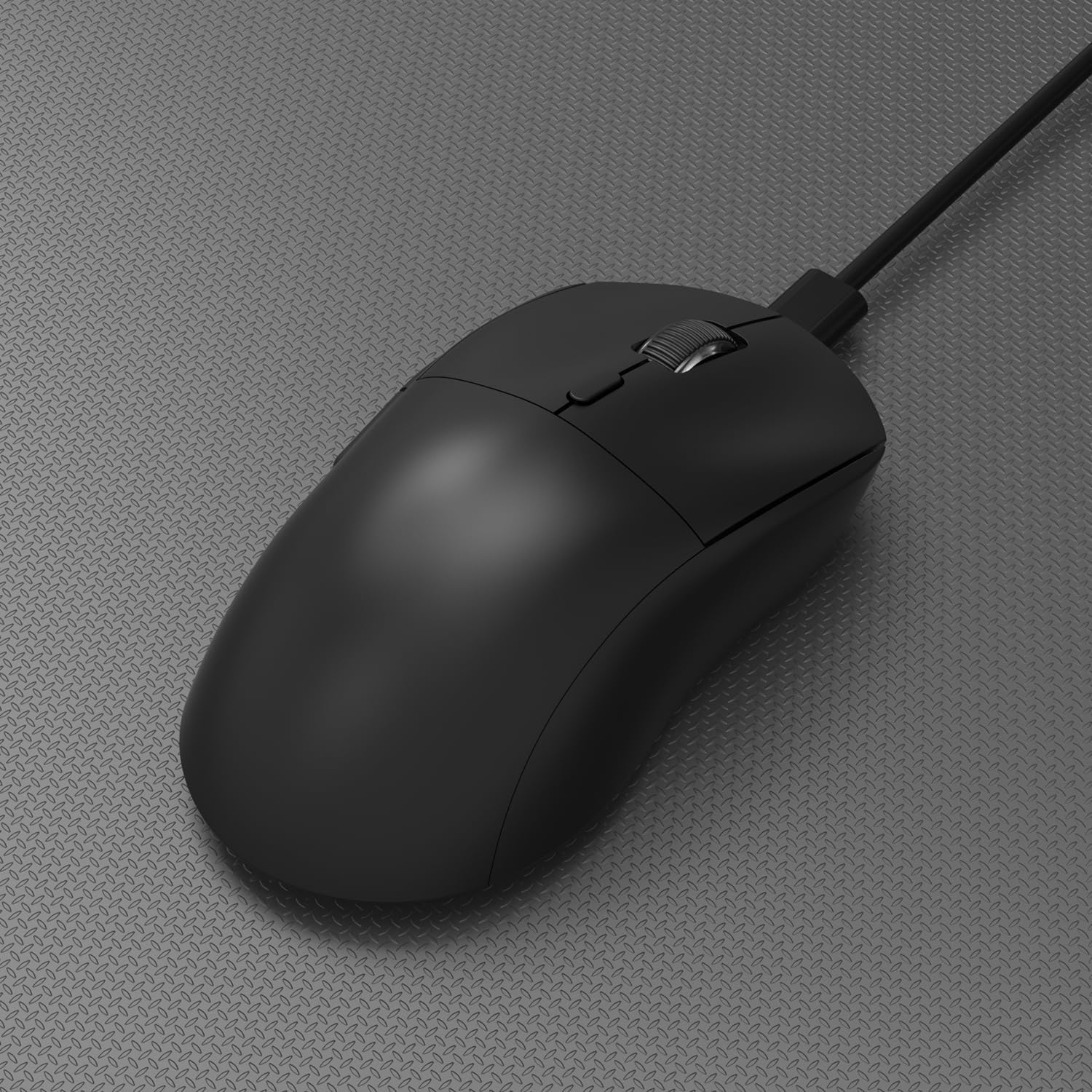 AJAZZ AJ199 60G Ultra Lightweight Wireless Gaming Mouse | Programmable 6 Buttons | 26K Optical Sensor| Replaceable Honeycomb Cover Rechargeable Computer Mice for PC Mac Gamer (Black) image number 2