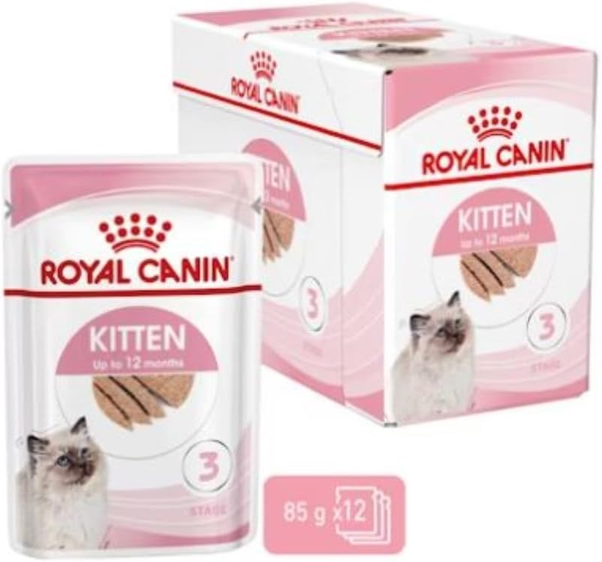 Royal Canin Kitten in Loaf Pate Pouches Wet Cat Food 85 GMS 12 Pack image number 2