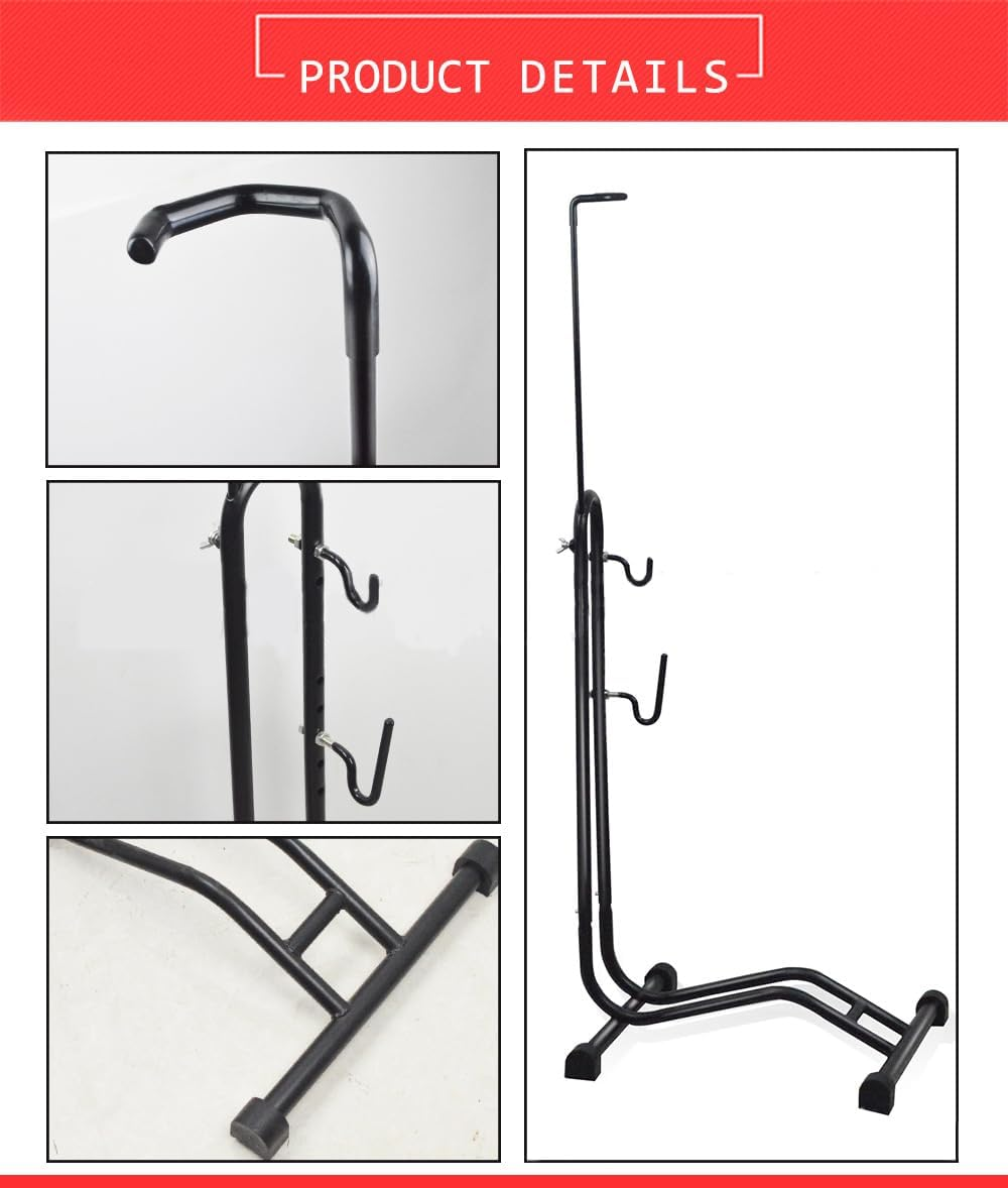 Elora Bicycle Floor Bike Stand Steel Holder Hanger Parking Rack Storage Display image number 3