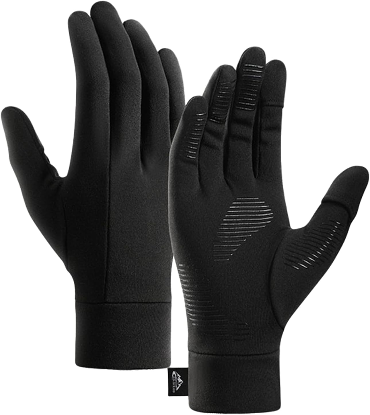 ZVCXOE Liner Gloves, Winter Liner Gloves for Men and Women, Thin & Lightweight Warm Non-Slip Cycling Gloves, Windproof，Perfect for Cycling, Biking,Running, Driving, Hiking, Walking image number 5