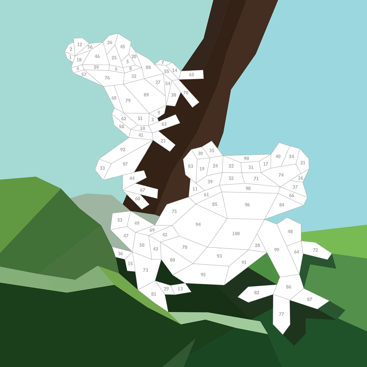 Paint by Sticker Kids: Pets: Create 10 Pictures One Sticker at a Time! image number 4