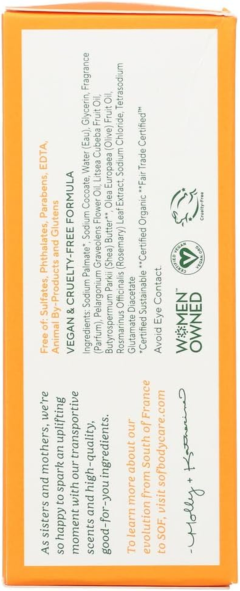 South of France French Milled Bar Soap Shea Butter - 6 Oz image number 2