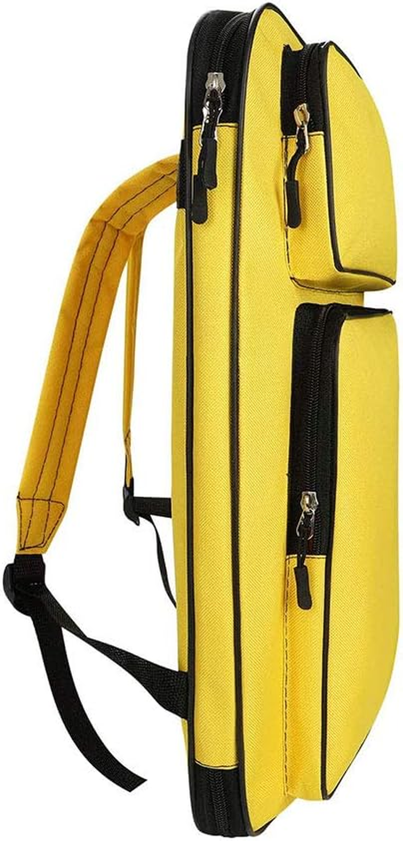 Waterproof Art Carry Case - A3 Art Portfolio for Kids & Students, Portable Drawing Board Bag, Artist Folder Tote, Sketchbook Storage with Shoulder Strap, Pink image number 4