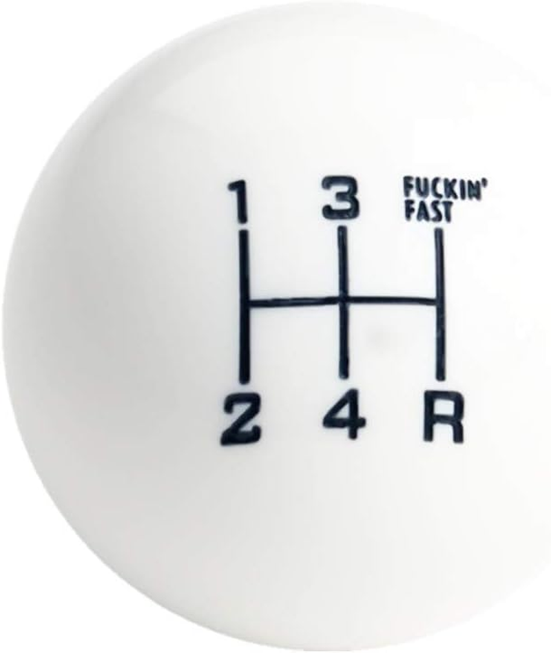 DEWHEL Fing Fast Shift Knob 5 Speed Short Throw Shifter M12X1.25 M10X1.5 M10X1.25 M8X1.25 Black