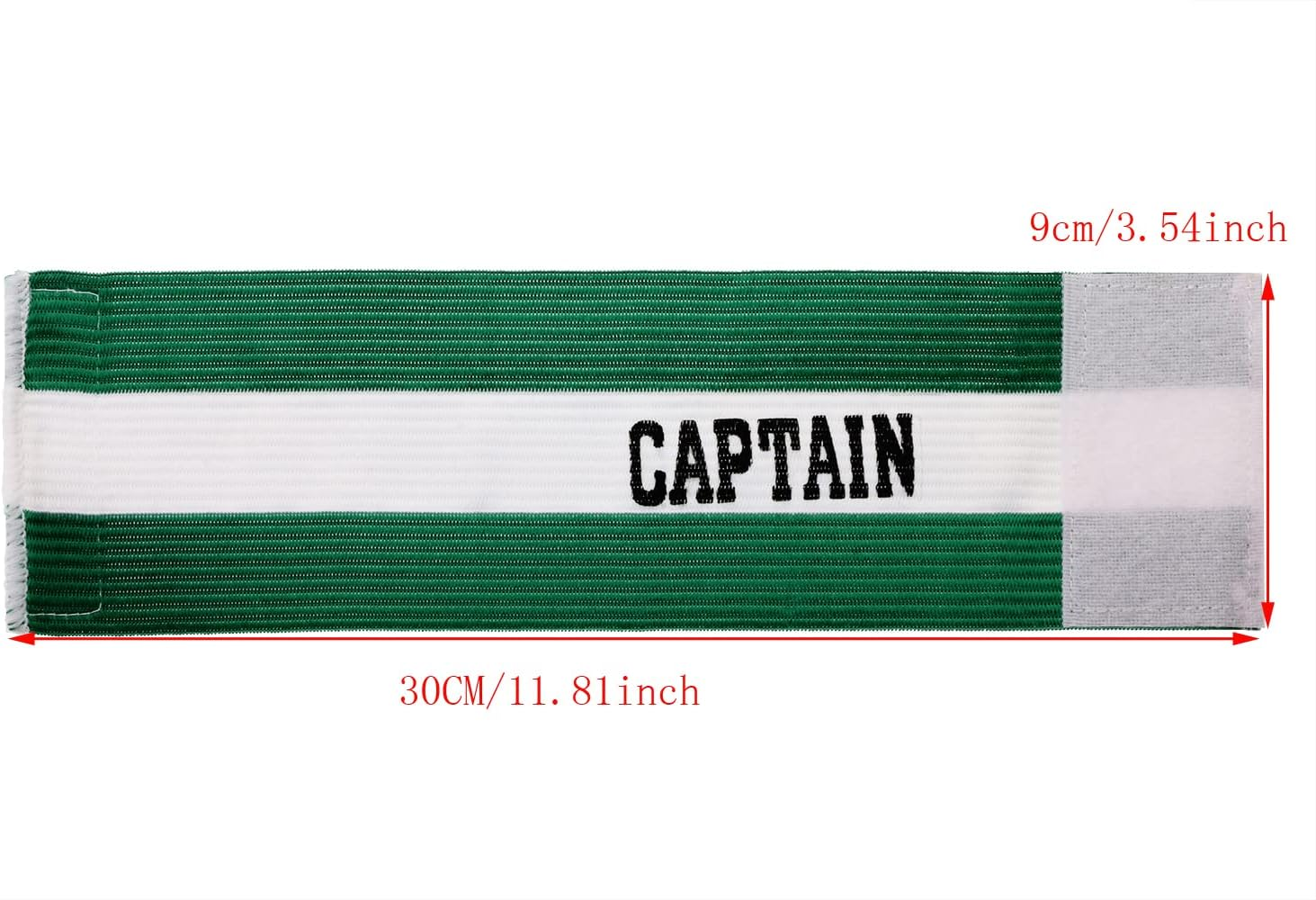 ONLYKXY Captain Armbands 9X30Cm/3.54X11.81Inch Adjustable Leader Armband for Soccer Basketball Volleyball School Team Competition Coach Players Wrist Arm Bands - Rainbow Color image number 6