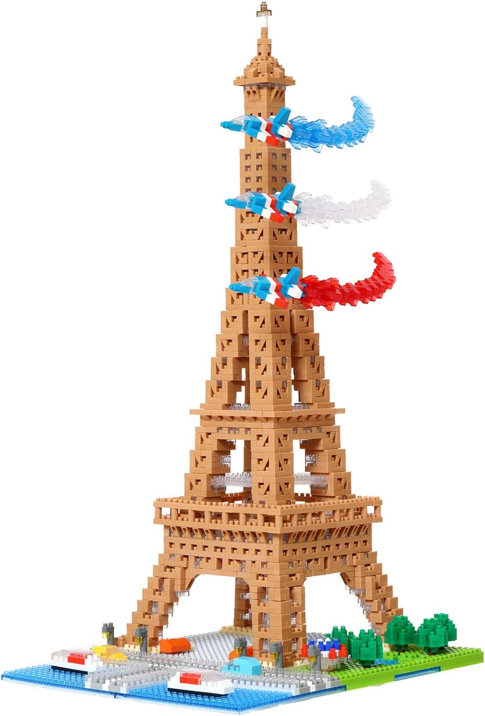 Nanoblock - Paris Banks of the Seine Deluxe