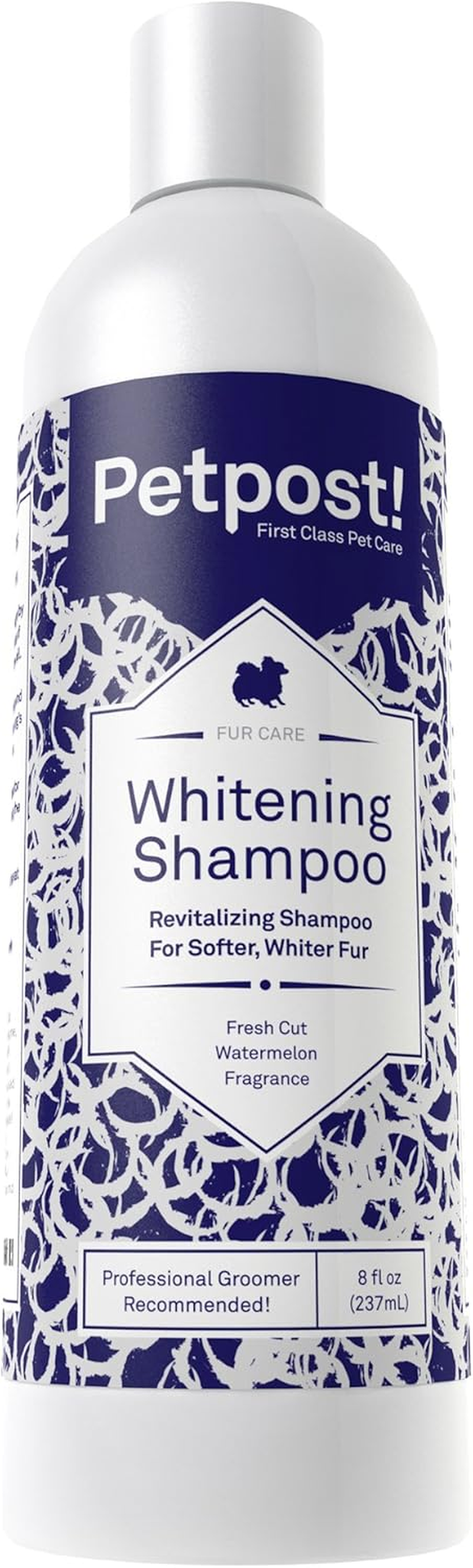 Petpost | Dog Whitening Shampoo - Best Lightening Treatment for Dogs with White Fur - Soothing Watermelon Scent - Maltese, Shih Tzu, Bichon Frise Approved 237 Ml image number 2
