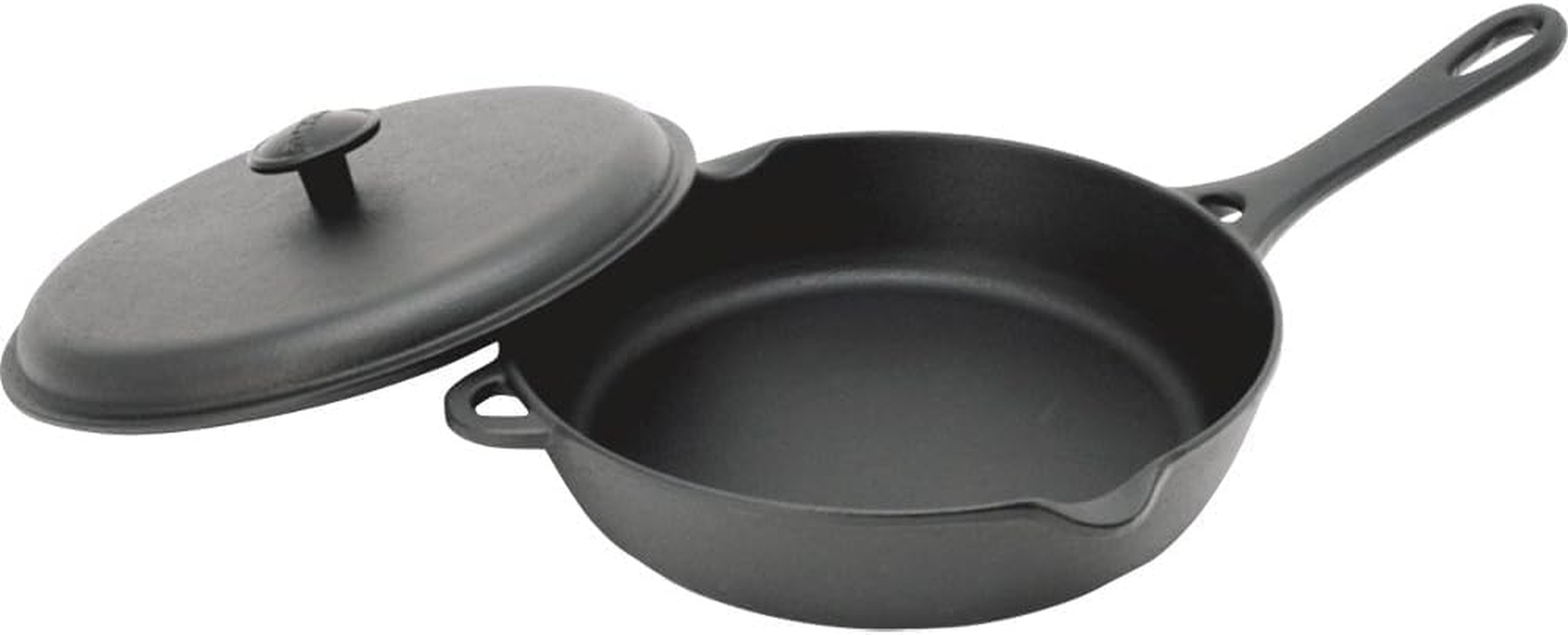 Iwachu Iwachu 24112 Frying Pan with Lid, Black Baking, Inner Diameter 9.3 Inches (23.5 Cm), Induction Compatible, Nambu Ironware, Black image number 2