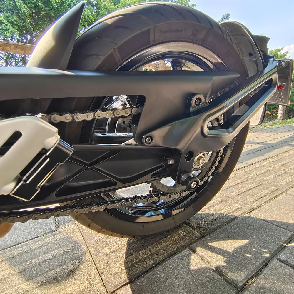 Motorcycle Swing Arm Spools Sliders, Swingarm Spools Sliders Stand Screw Compatible for Husqvarna Svartpilen 401 2018 2019 2020 2021 2022 2023 image number 4