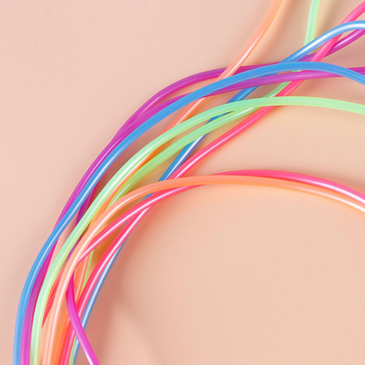 4 Pcs Colorful Skipping Rope Kids,Adjustable and Soft Jumping Rope,Skipping Ropes, Suitable for Children, Boys and Girls, Exercise and Fitness, Outdoor Activities, Etc image number 1