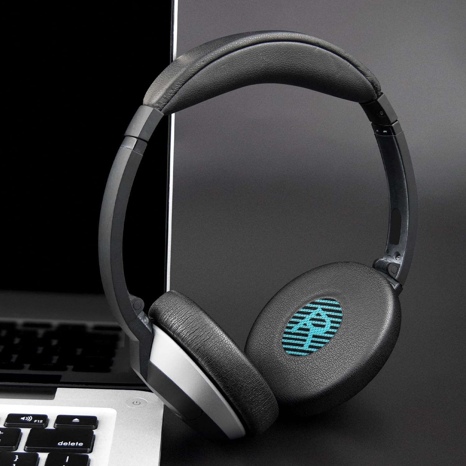 SOULWIT Ear Pads Cushions Replacement for Bose On-Ear 2 (OE2 & Oe2I)/ Soundtrue On-Ear (OE)/ Soundlink On-Ear (OE) Headphones, Earpads with Softer Leather, Noise Isolation Foam - Cooling Gel-Black image number 6