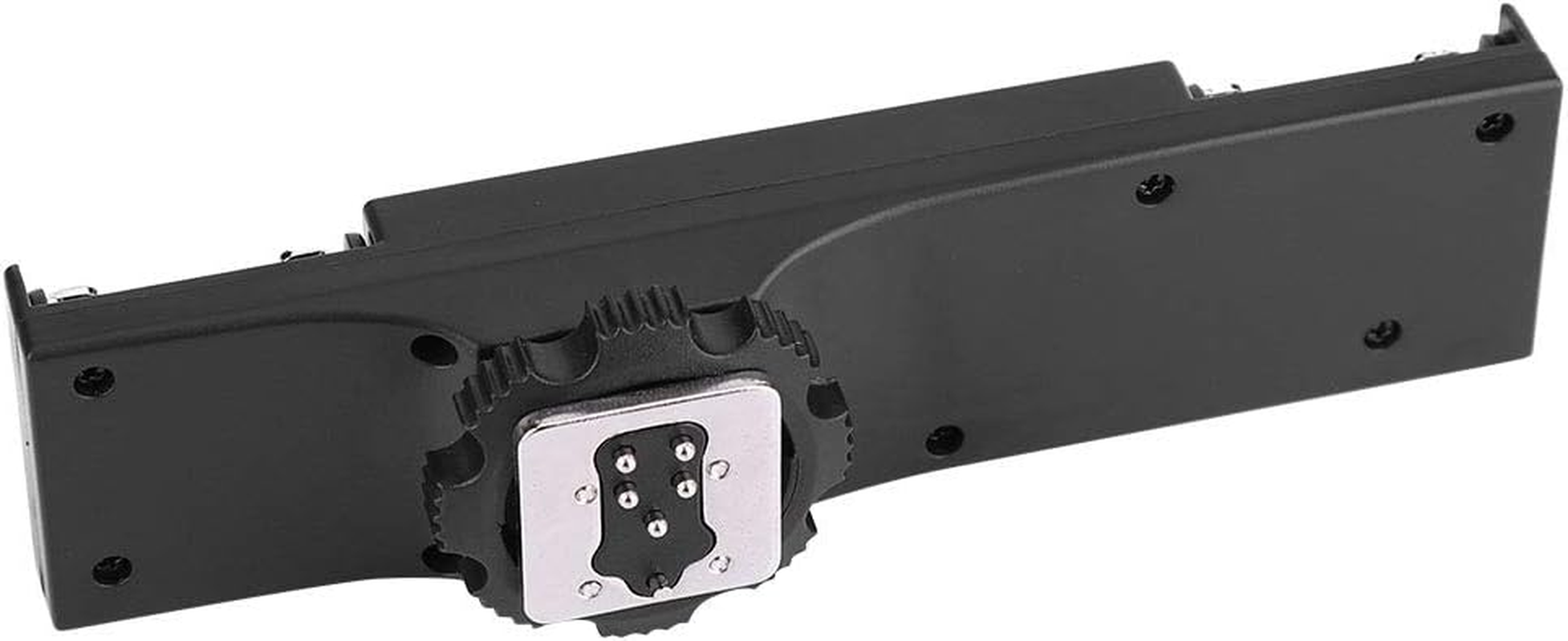 AKLOSIPY Quality Ultralight Dual Hot Shoe Splitter for SLR Camera Camcorder Follow to Digital Camera Warm Shoesplitter Is Spedouble Hot Shoe Mount Double a Cold Spl (#2) image number 6