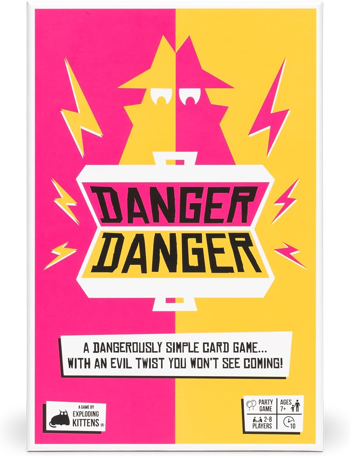 Danger Danger by Exploding Kittens | a 10 Minute Team Card Game - Outwit, Outplay, Outscore! | Ages 7+ | Family Card Game image number 3