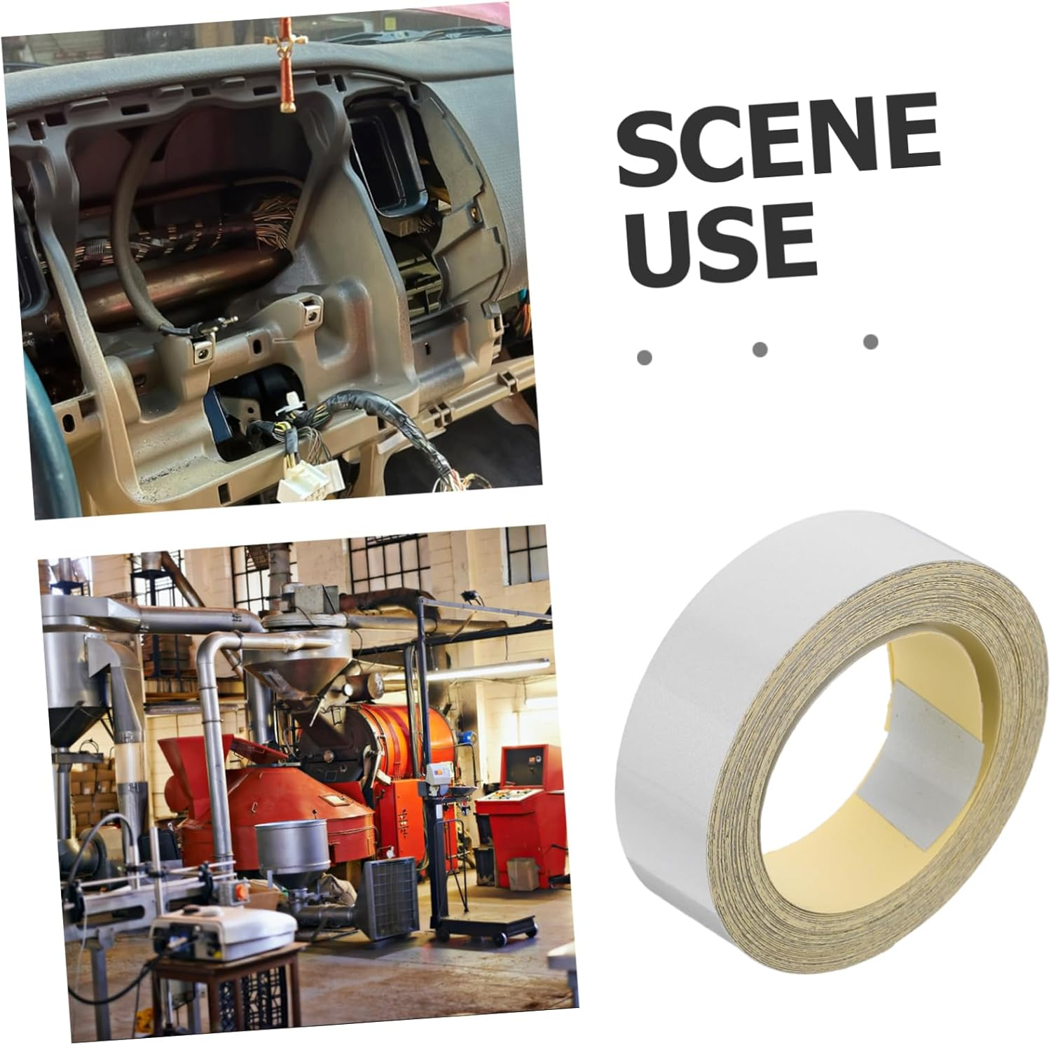 Self Adhesive Reflective Tape for Optical Non Contact Tachometers Compatibility for Speed and Distance Measurement Stripes for Accurate Digital Tachometer Readings image number 5