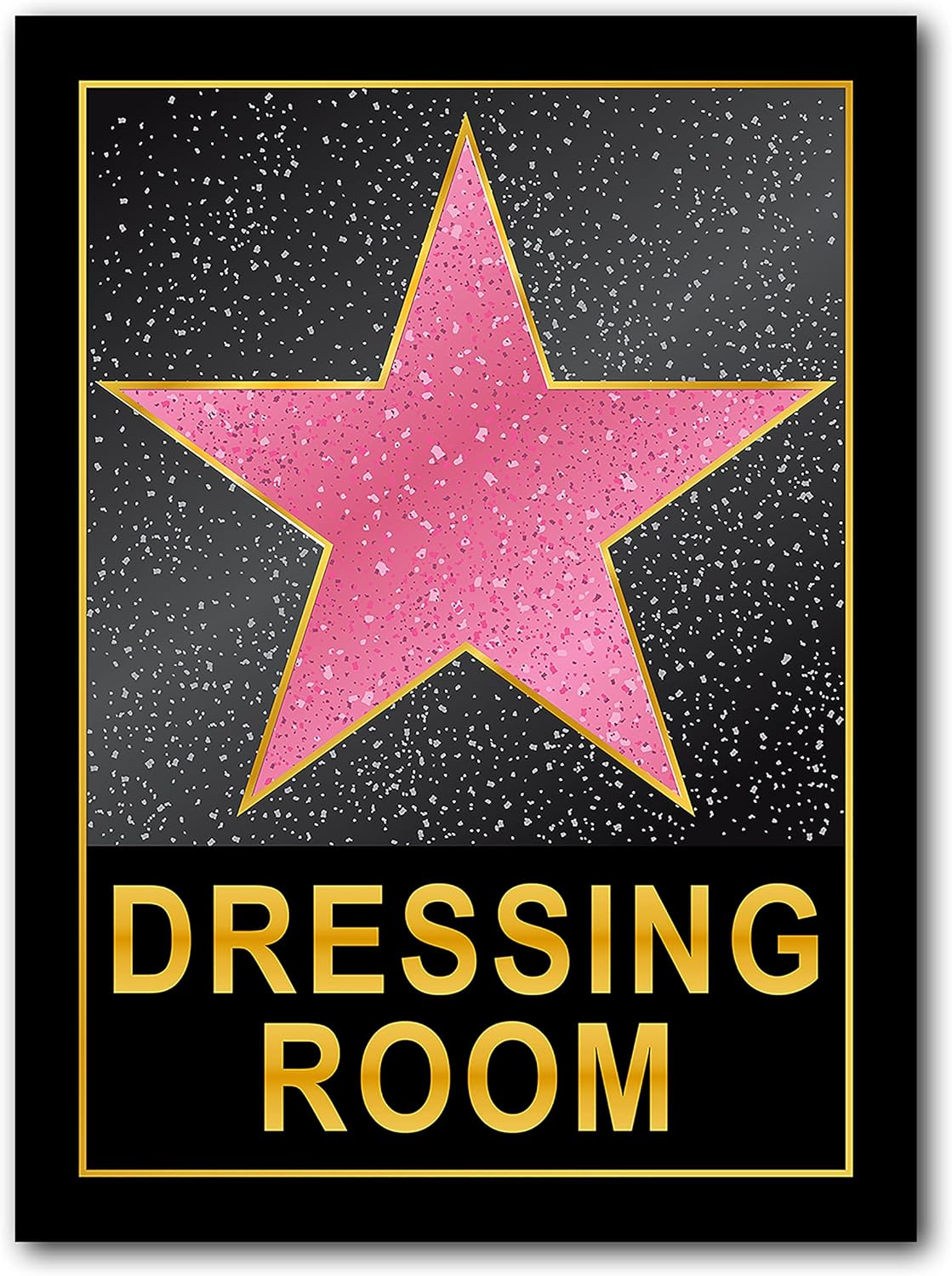 HK Studio Dressing Room Decor for Teen Girls 10" X 15" - Pink Star Y2K Room Decor Aesthetic image number 6
