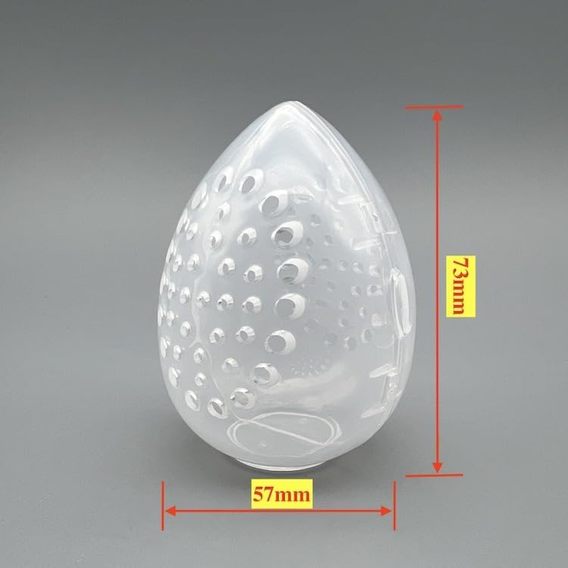 4 PACK Makeup Sponge Beauty Container Travel Case for Drying and Storing Makeup Beauty Foundation Sponge image number 5