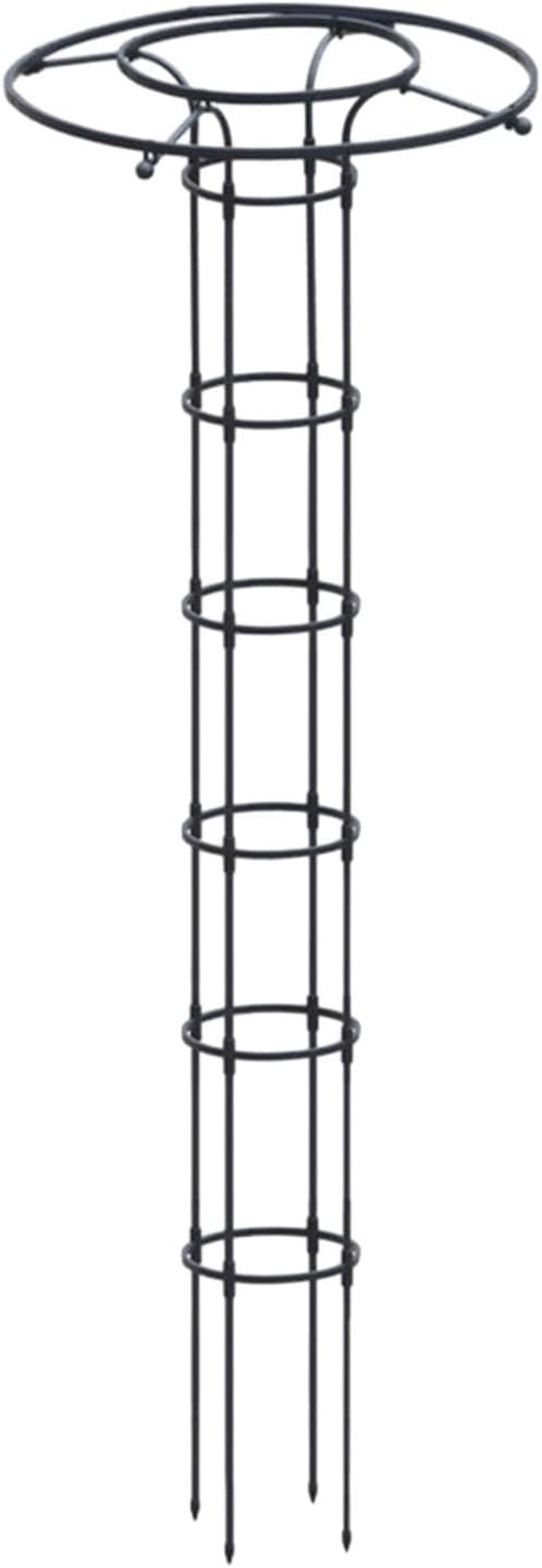 Dualoai Elegant Vertical Garden Trellis for Climbing Plants, 210Cm Height