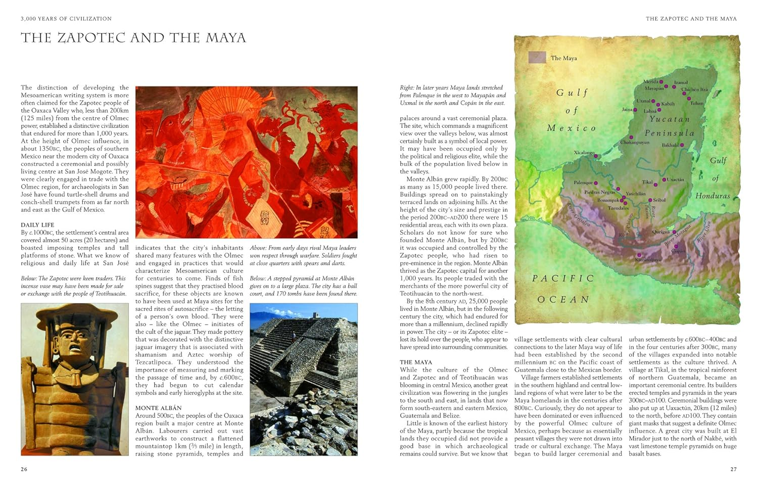 Aztec and Maya: an Illustrated History: the Definitive Chronicle of the Ancient Peoples of Central America and Mexico - Including the Aztec, Maya, Olmec, Mixtec, Toltec and Zapotec image number 2
