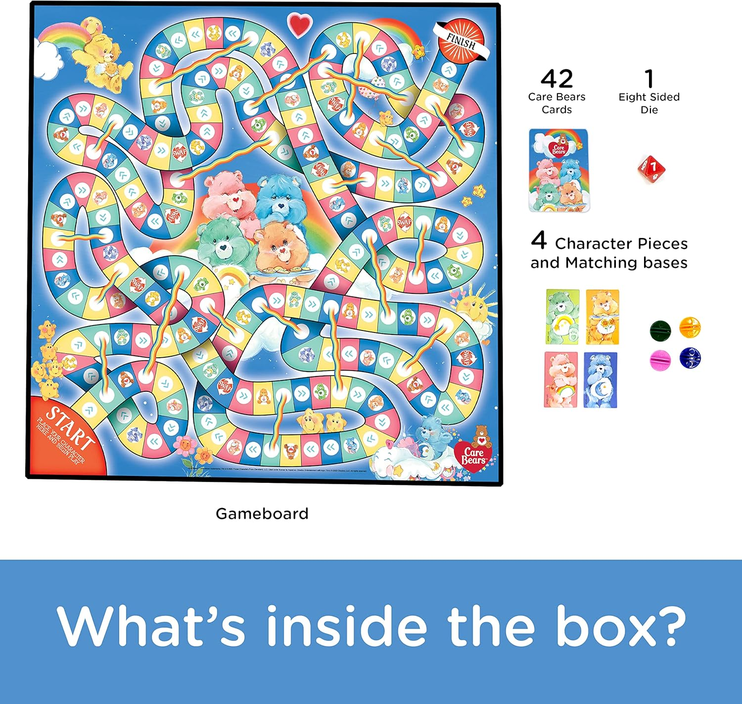 Aquarius Care Bears Journey Board Game image number 3