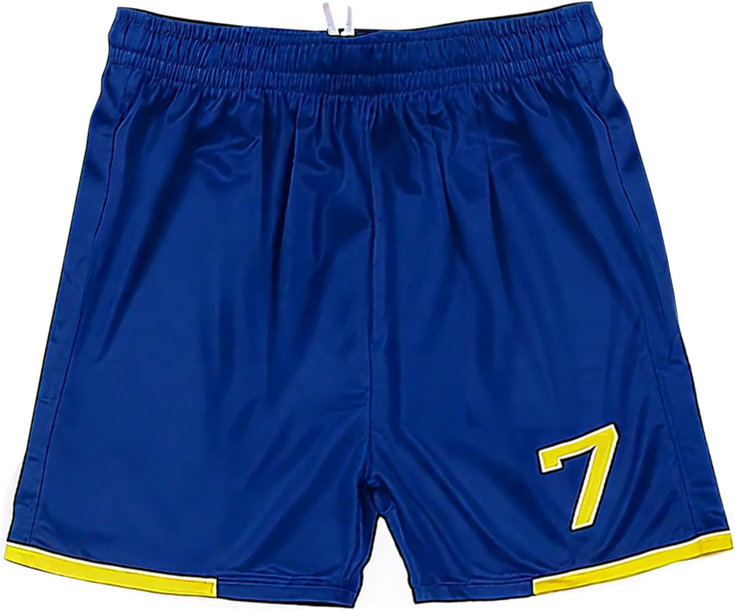 Youth Soccer Jersey and Shorts Set, #7 Sports Kit, Unisex image number 4